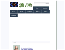 Tablet Screenshot of itijind.org.in